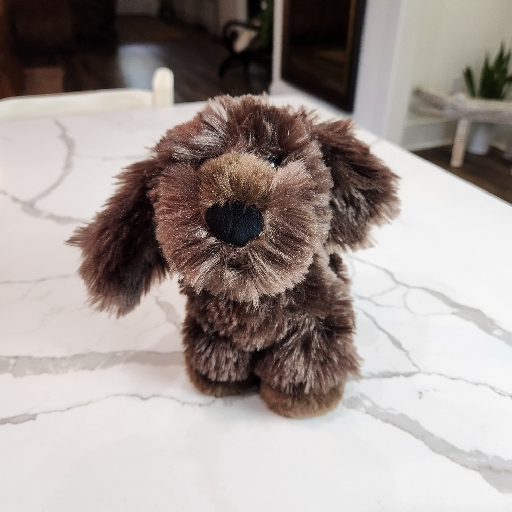 THE Manhattan Toy Company Brown Stuffed Doggy Super Soft